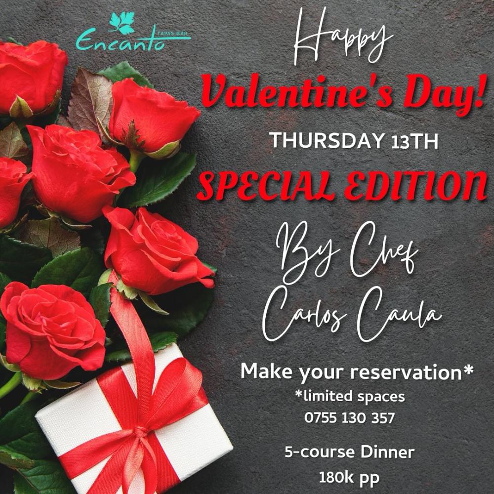 Valentines Day at Encanto Tapas Bar