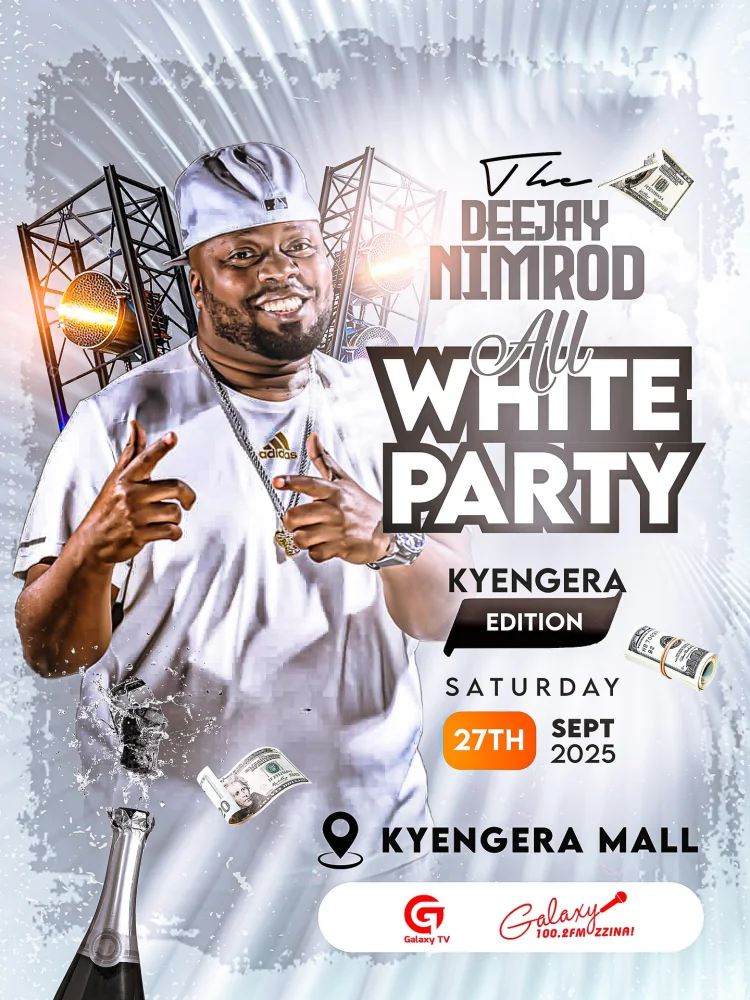 DJ Nimrod All White Party - Kyegera