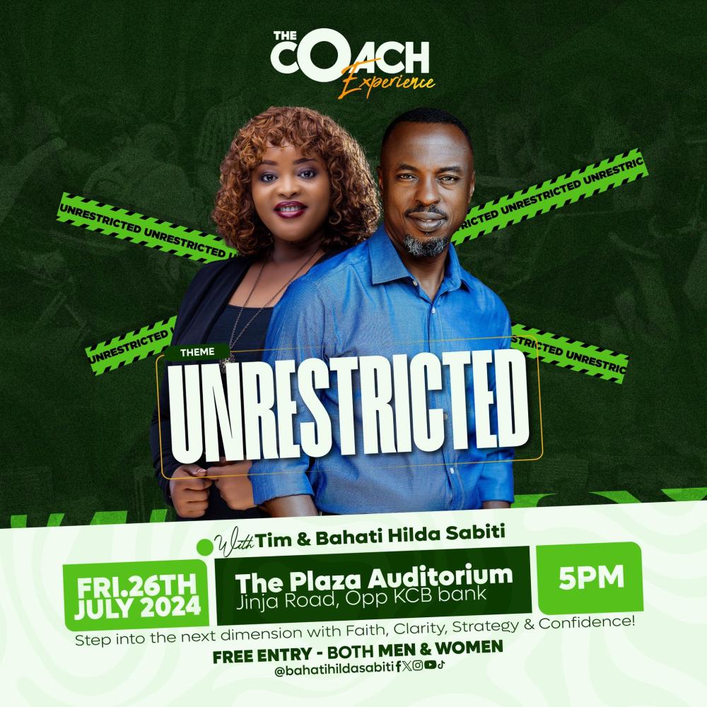 The Coach Experience With Tim and Bahati Hilda Sabiti