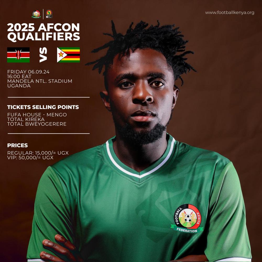 Kenya vs Zimbabwe: AFCON 2025 Qualifiers