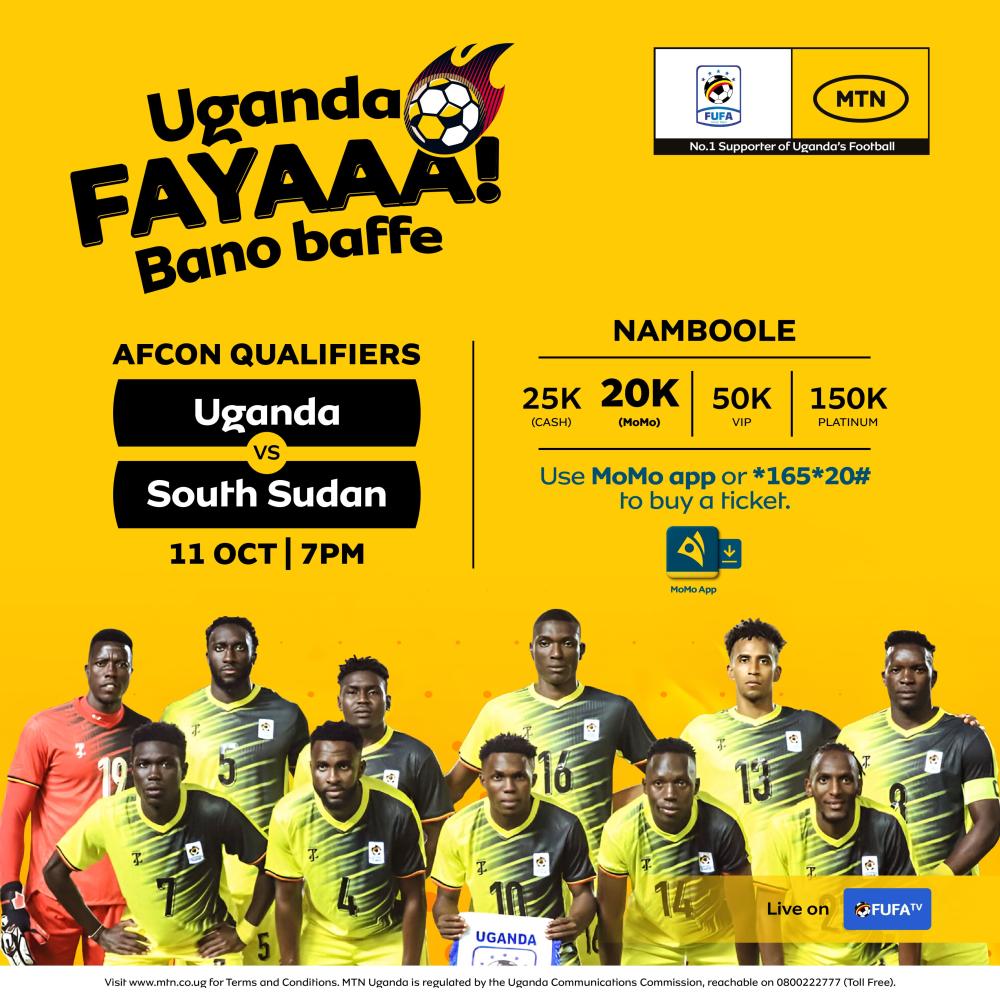 Uganda Vs South Sudan: AFCON Fixtures