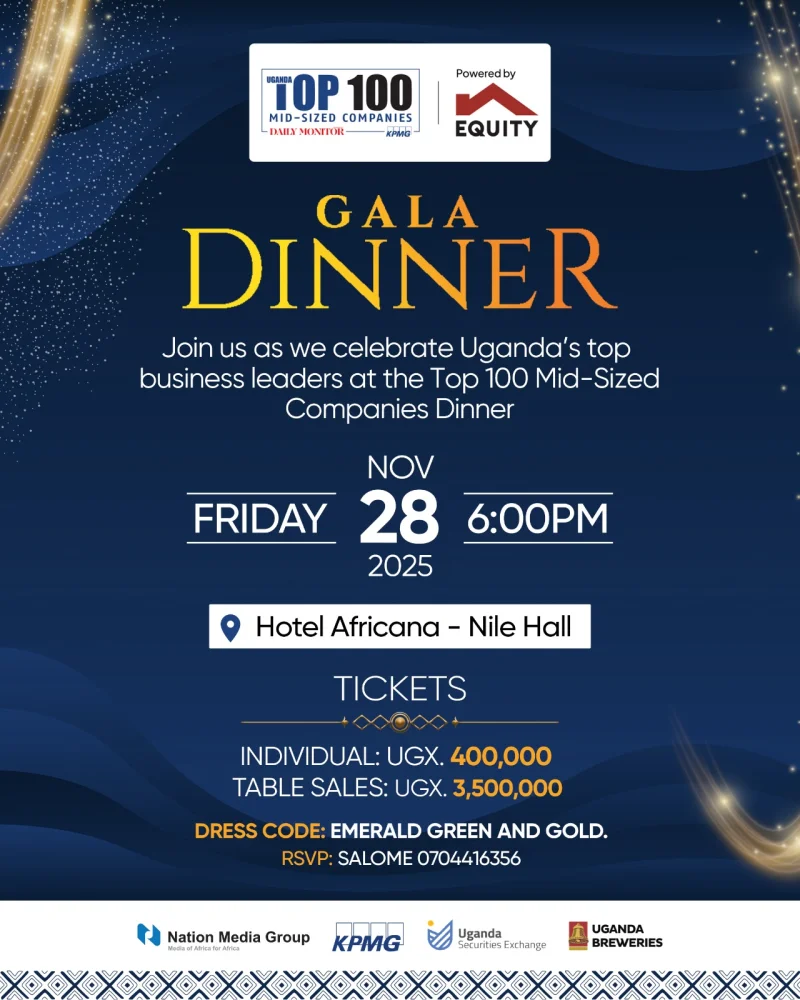 Top 100 Mid-Sized Companies Gala Dinner