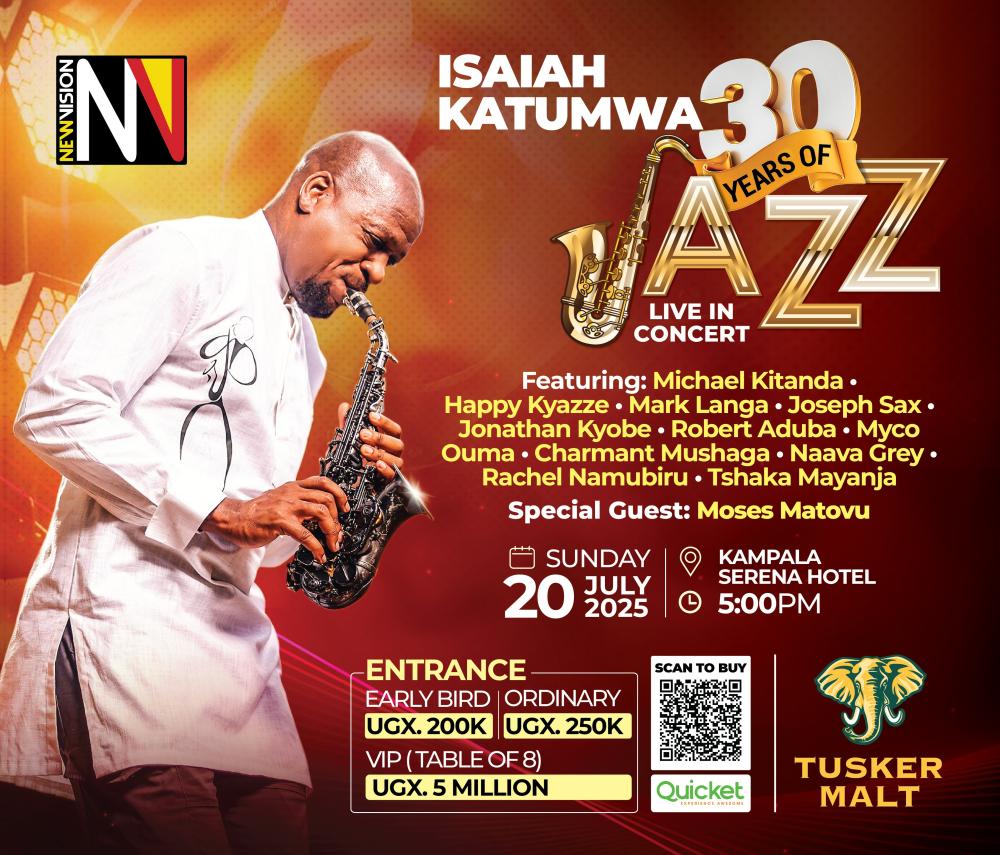🎷 Isaiah Katumwa Live in Concert – 30 Years of Jazz Magic!