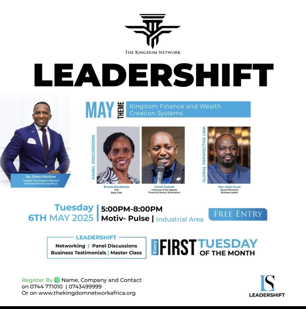 Leadershift:Kingdom Finance and Wealth Creation Systems 
