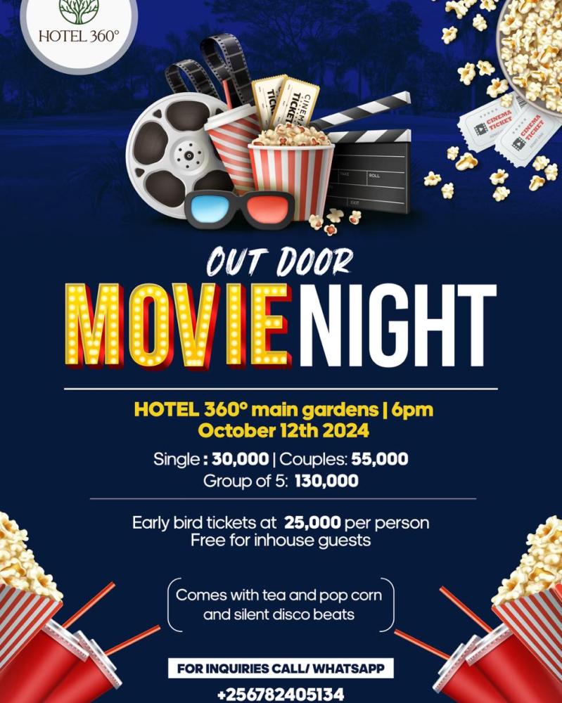 Outdoor Movie Night at Hotel 360°