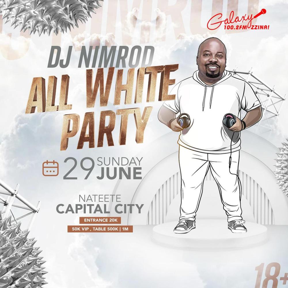 DJ Nimrod All White Party 2025