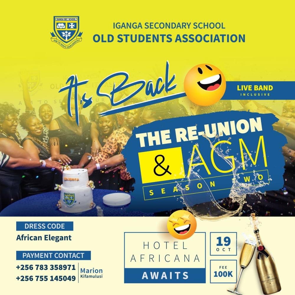 Iganga SS Old Students Association: The Reunion and AGM