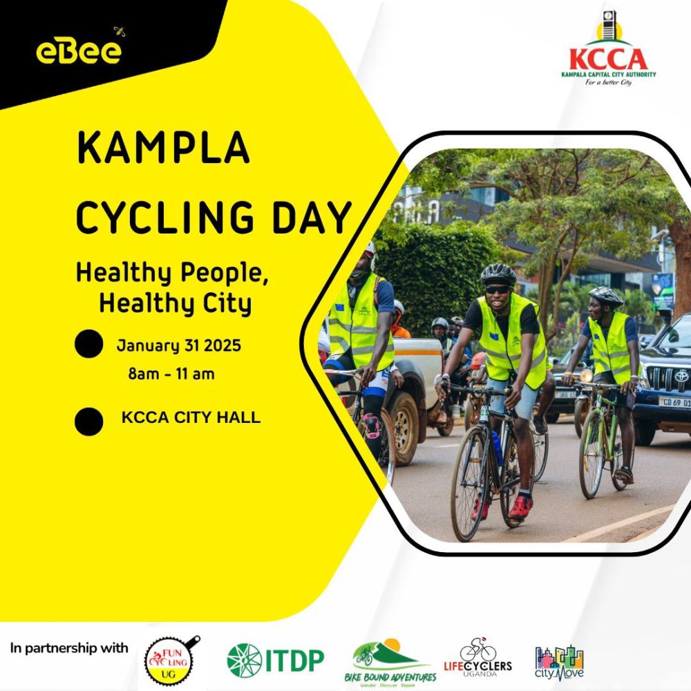 Kampala Cycling Day: January 2025