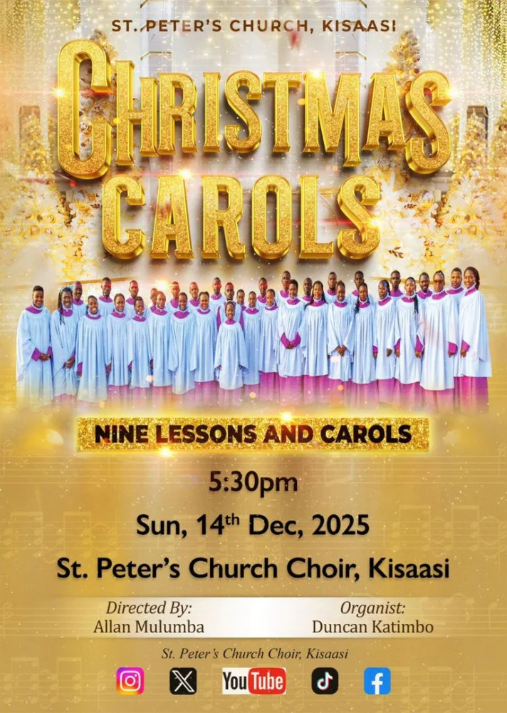 St Peter's Church Kisaasi Christmas Carols