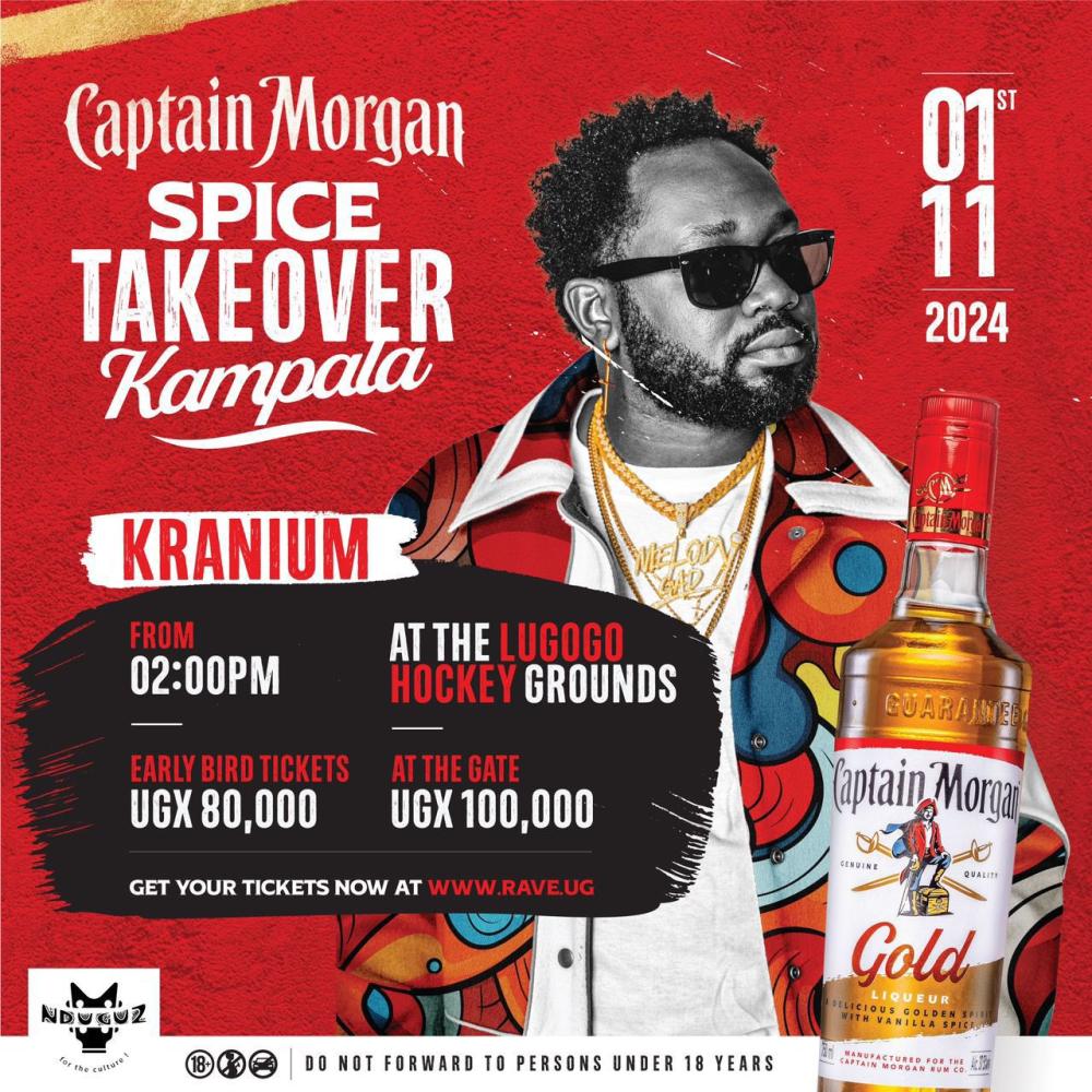 Captain Morgan Spice Takeover Kampala ft Kranium