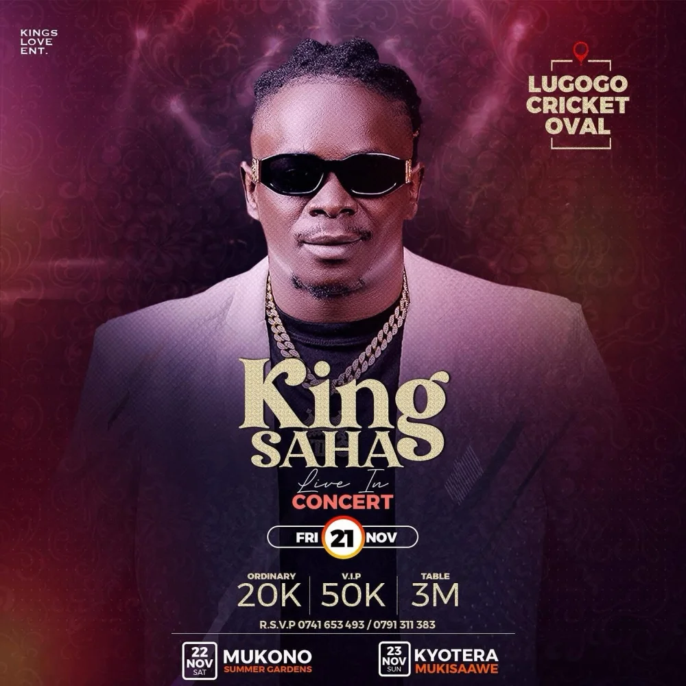 King Saha Live in Concert November 2025