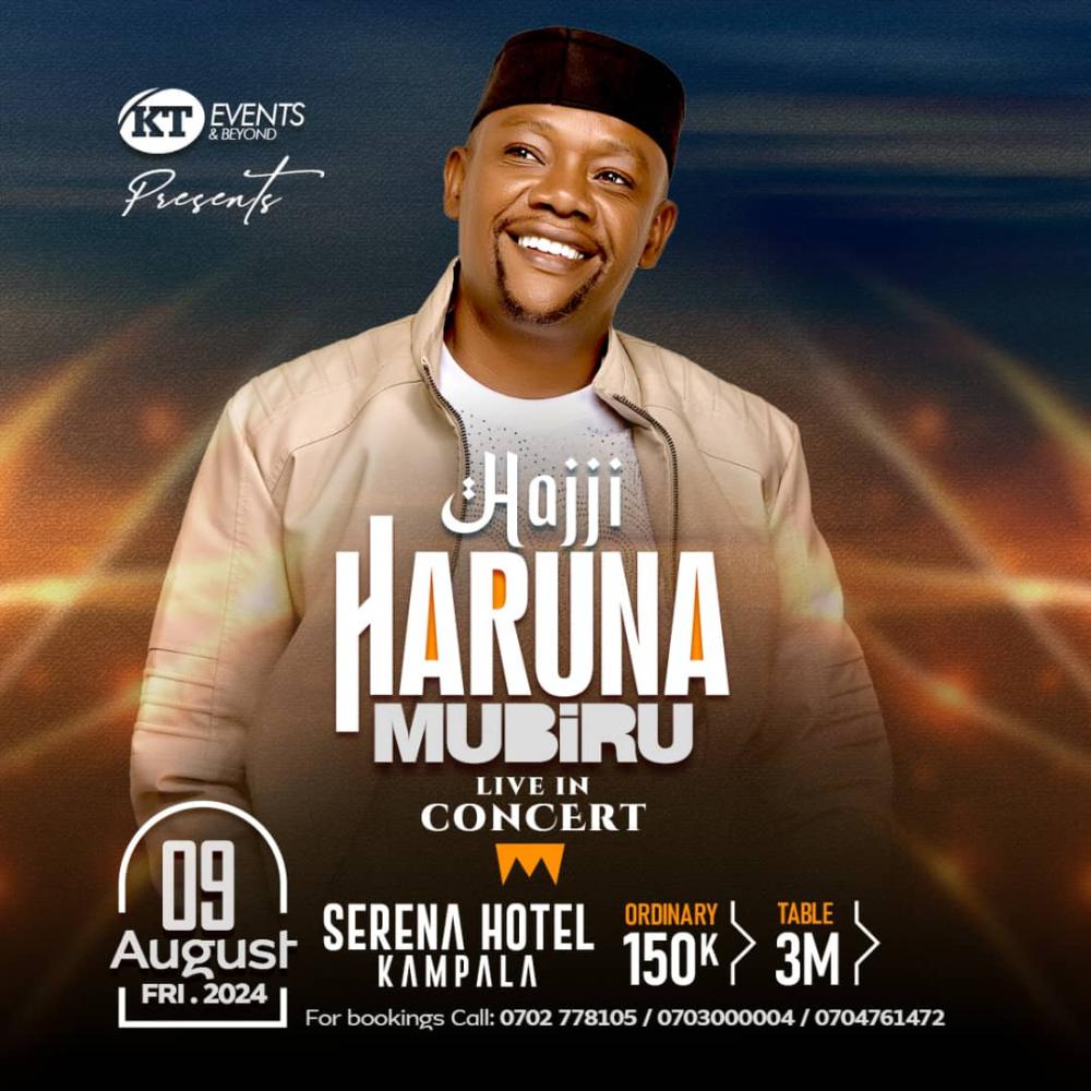 Hajji Haruna Mubiru Live in Concert