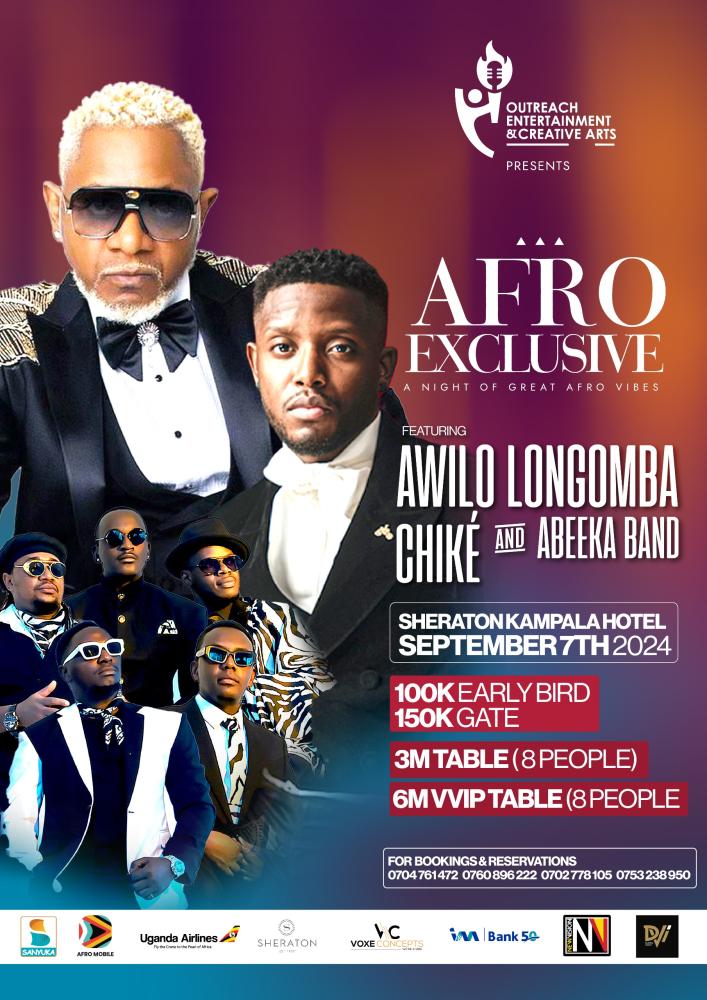 Afro Exclusive Concert Featuring Awilo Longomba, Chike and Abeeka Band 