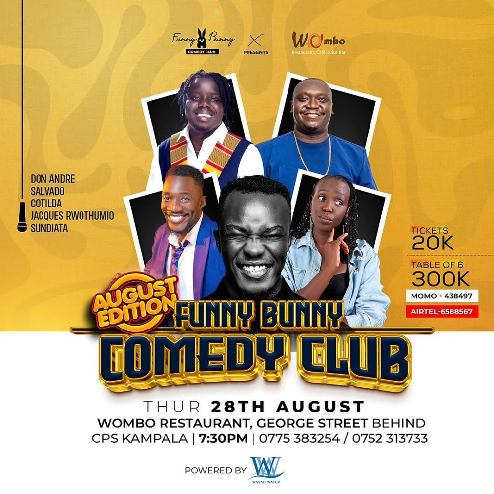 Funny Bunny Comedy Club August Edition