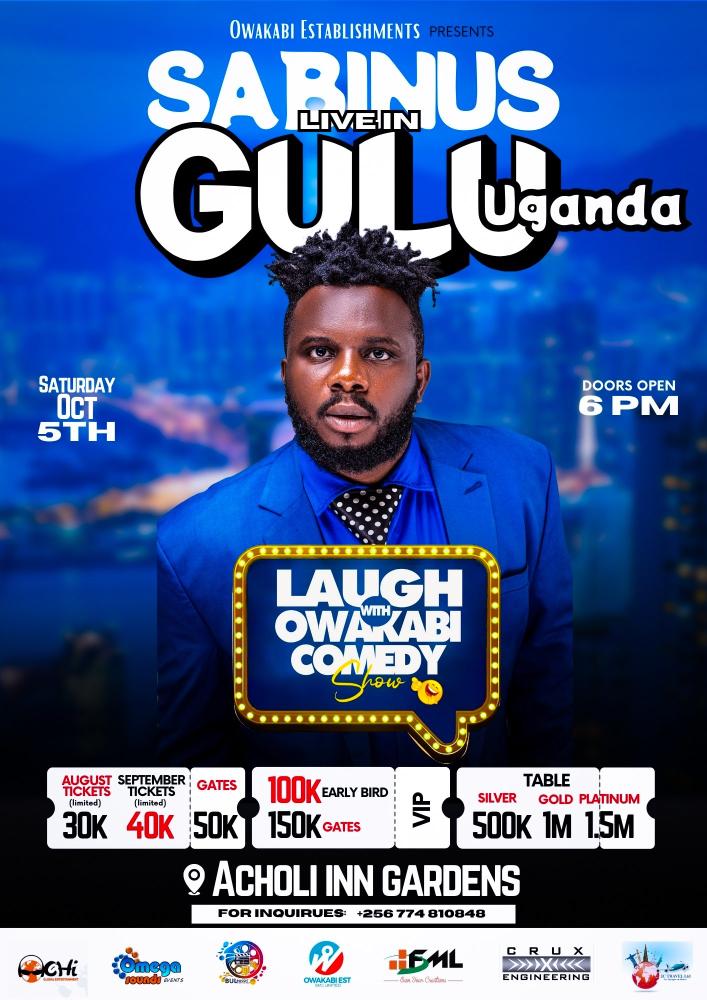 Sabinus Live in Gulu