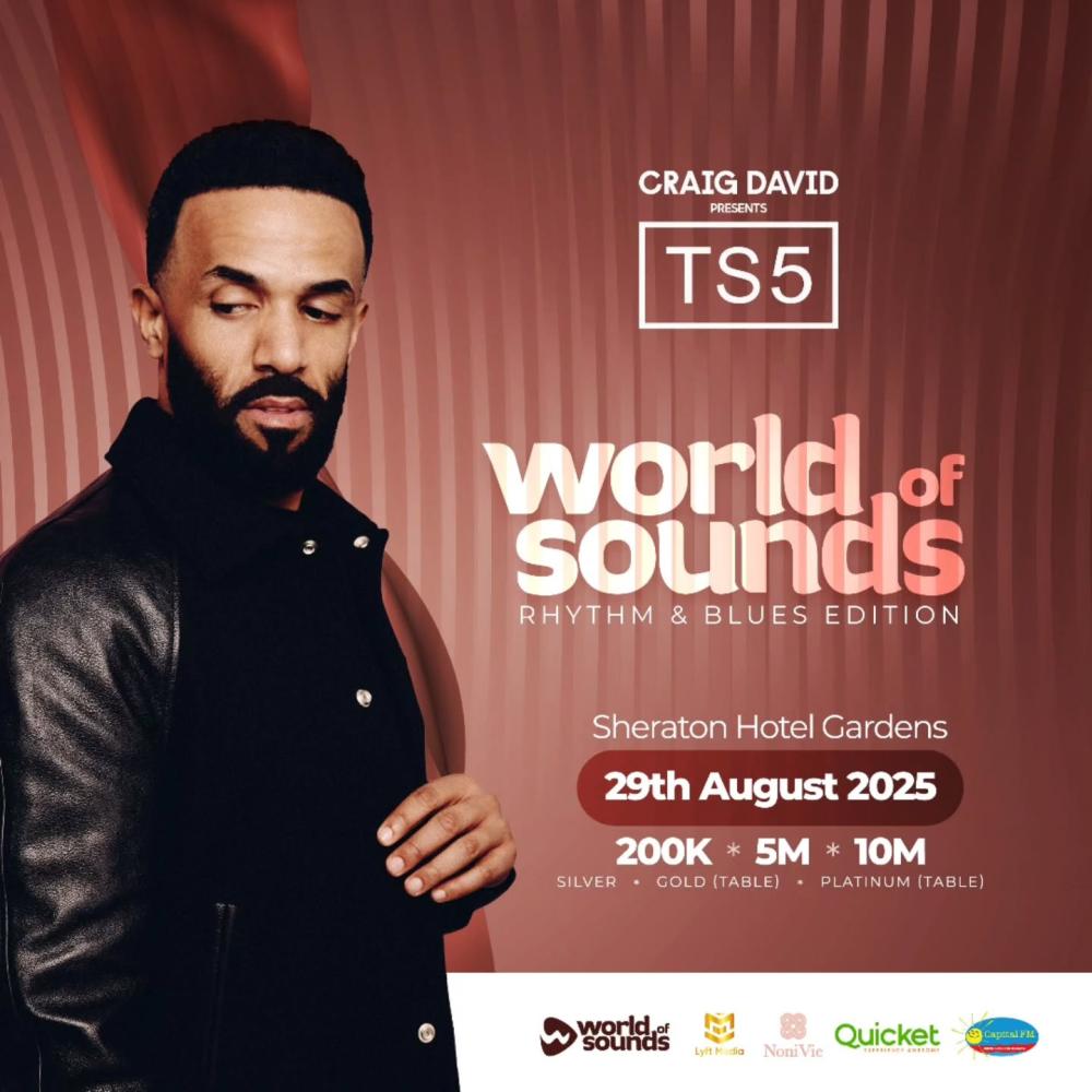 World of Sounds: The RnB Edition: CRAIG DAVID live in Kampala!