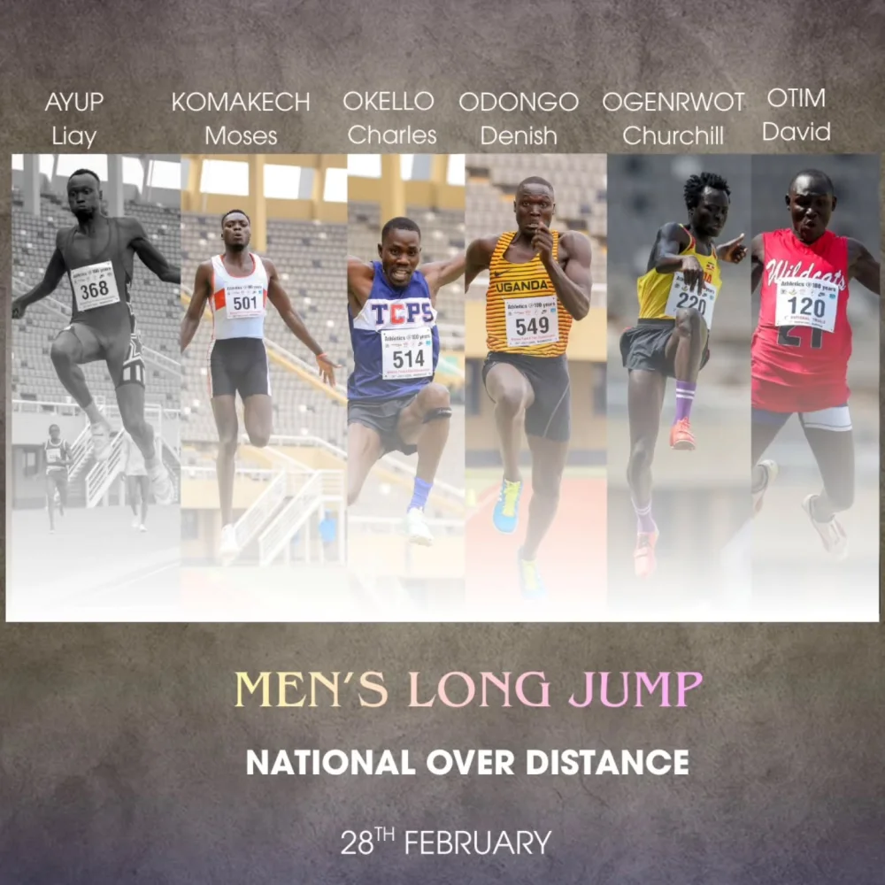 Show down in the men's long jump: National Over Distance
