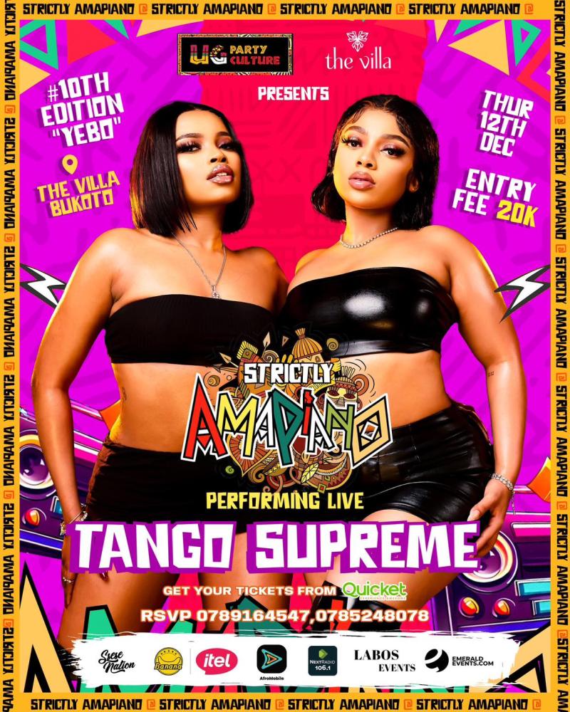 Strictly Amapiano featuring Tango Supreme
