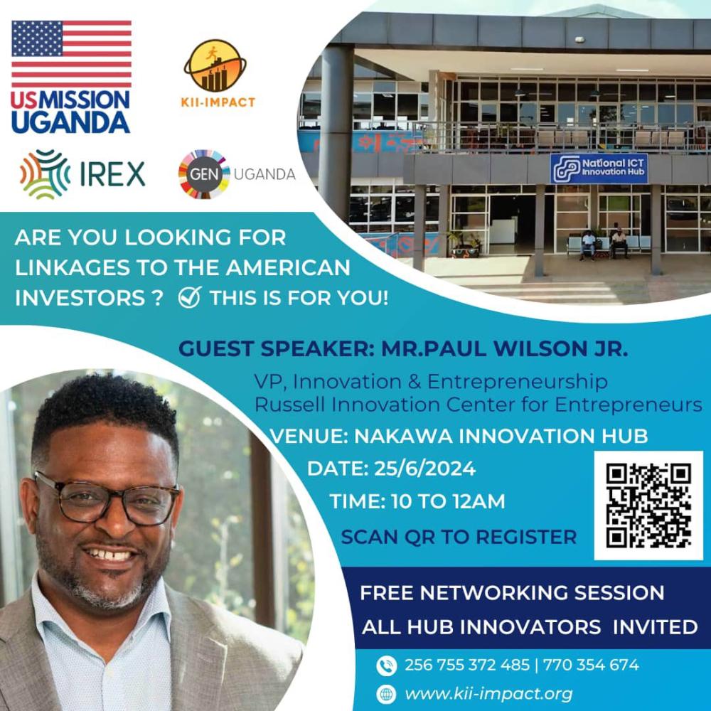 Are you looking fr linkages to American investors