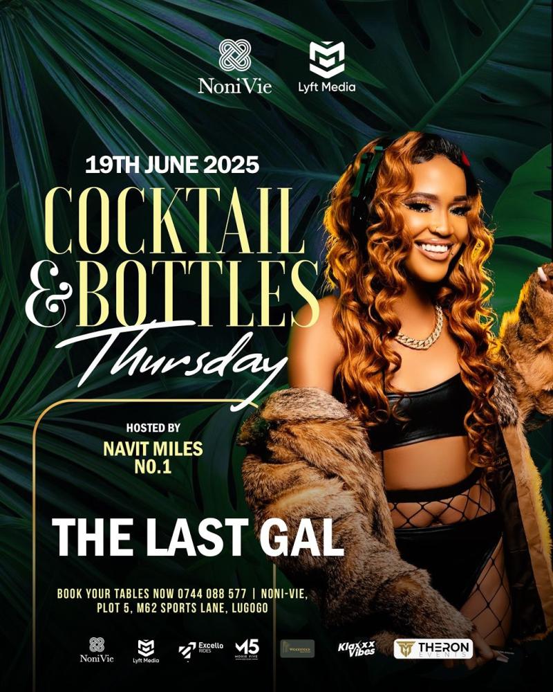 Cocktail & Bottles Thursday