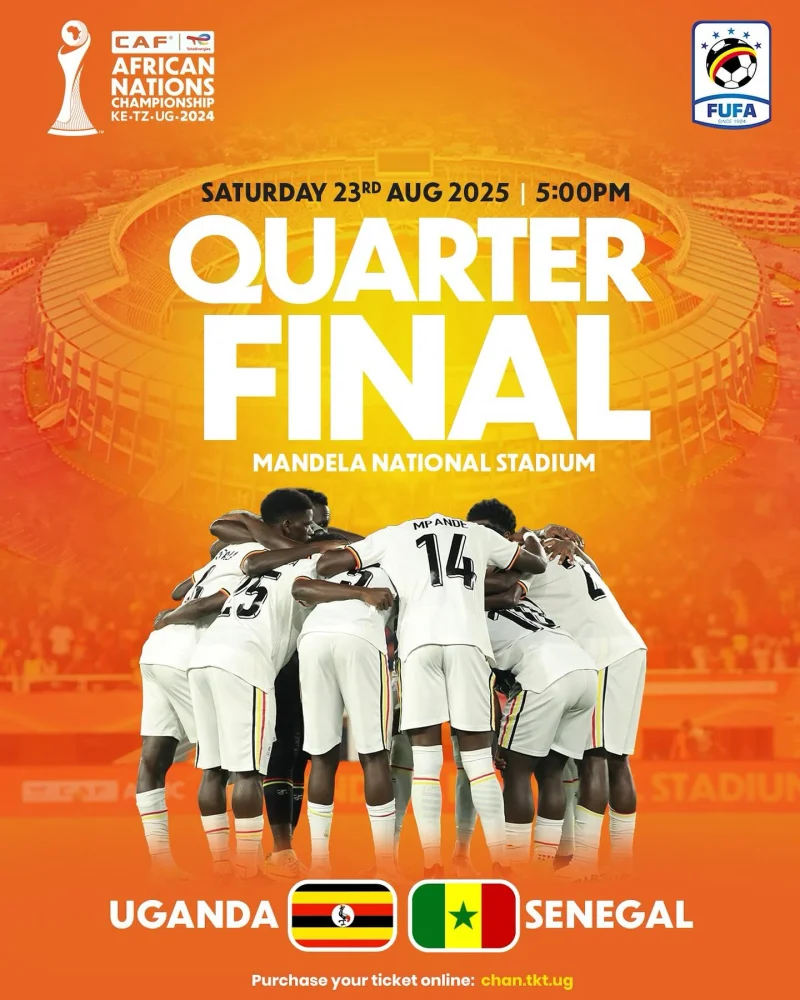 Uganda Vs Senegal: CHAN Quarterfinal