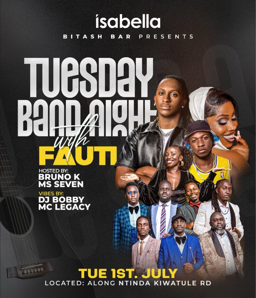 Tuesday Band Night with Fauti