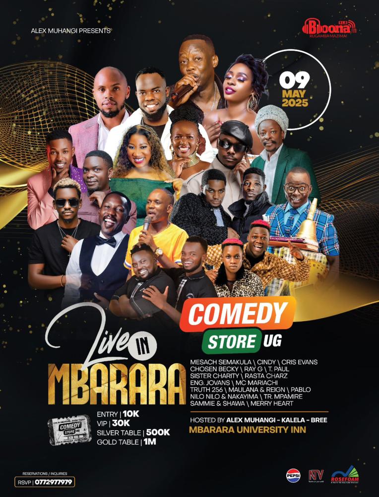 Comedy Store In Mbarara 2025