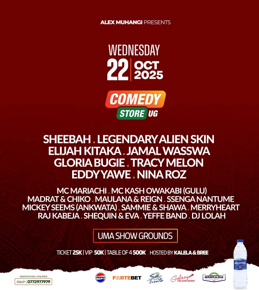 Sheebah at Comedy Store October 2025