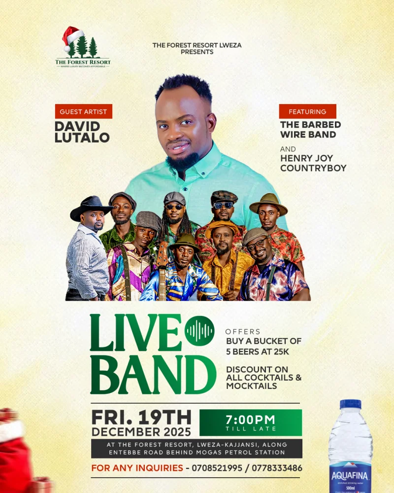 Live Band ft David Lutalo
