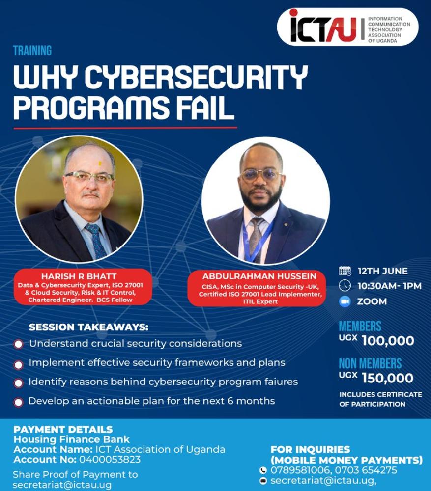 Training: Why CyberSecurity Programs Fail