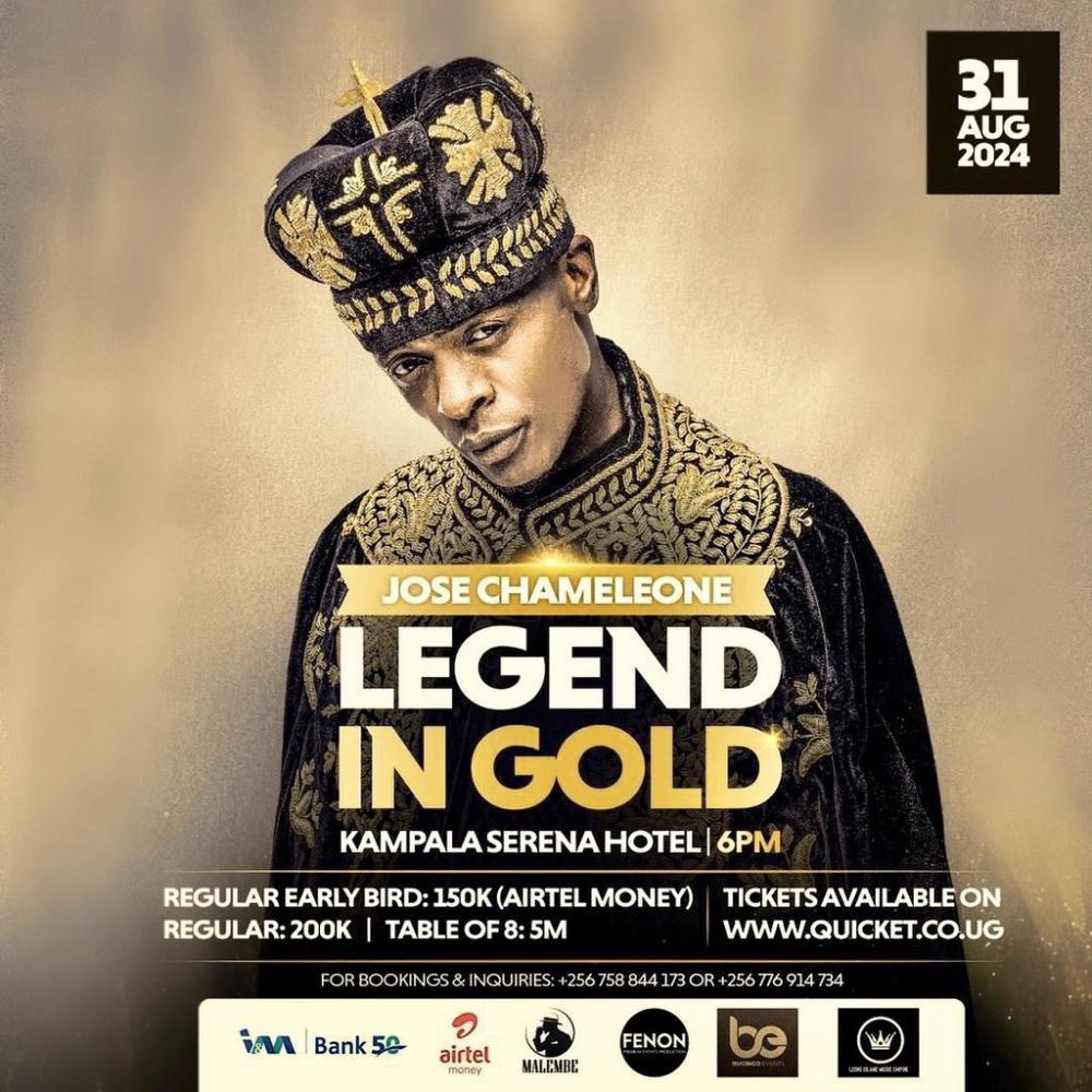 Jose Chameleone: Legend in Gold