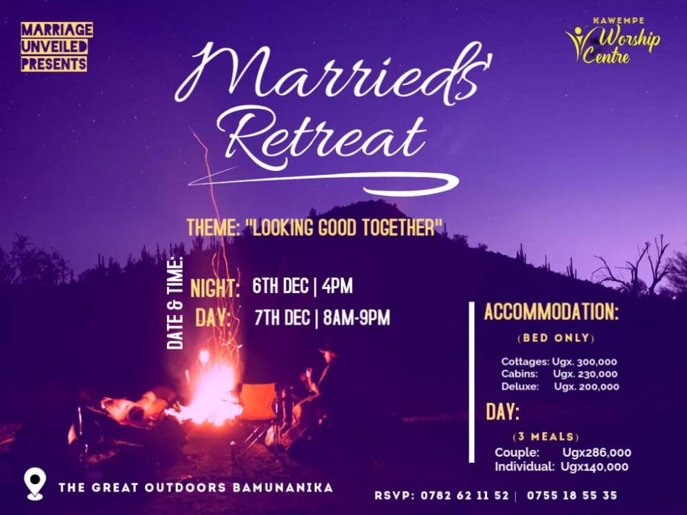 Marriage Unveiled Presents Marrieds Retreat