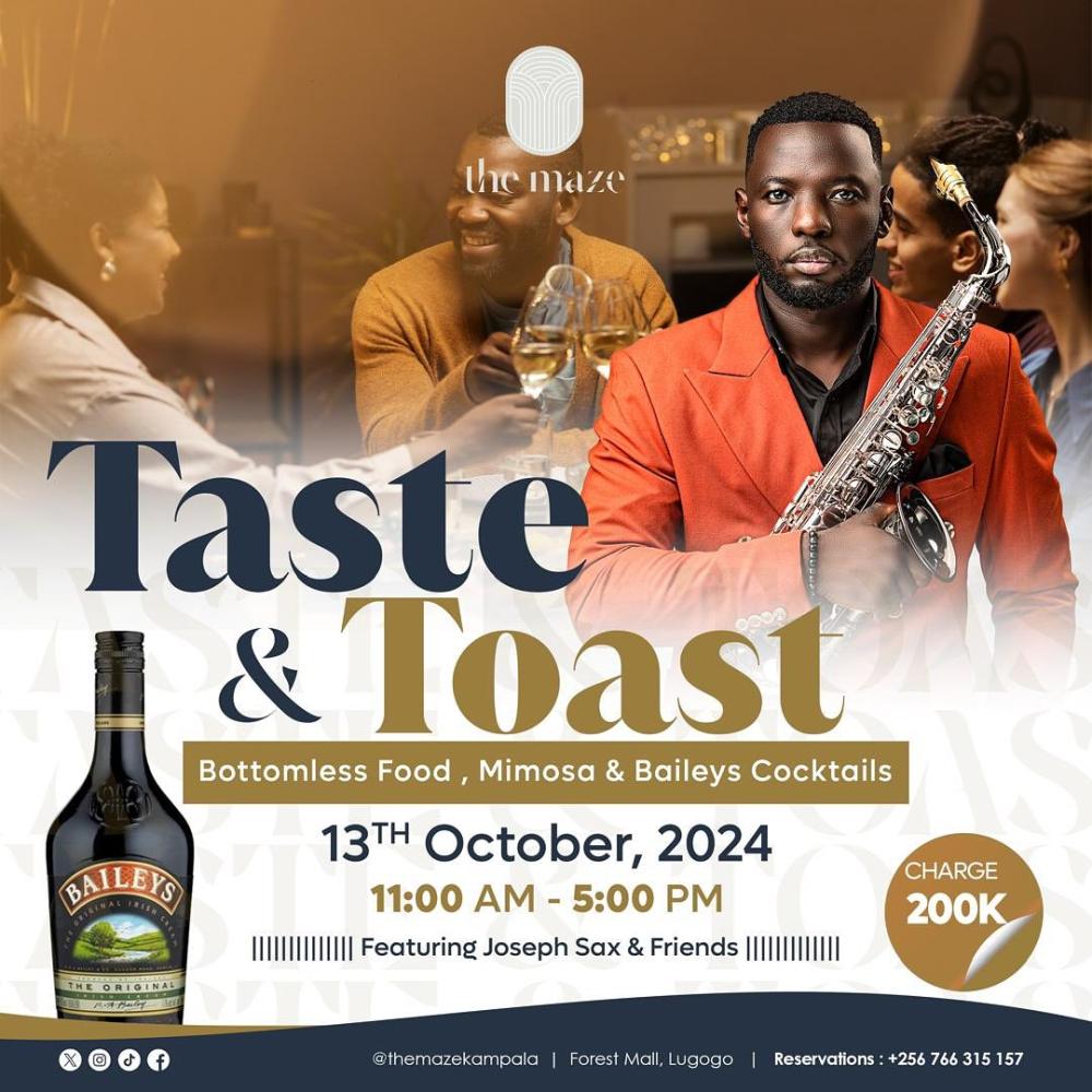 Taste & Toast: Bottomless Food, Mimosa & Bailey's Coktails