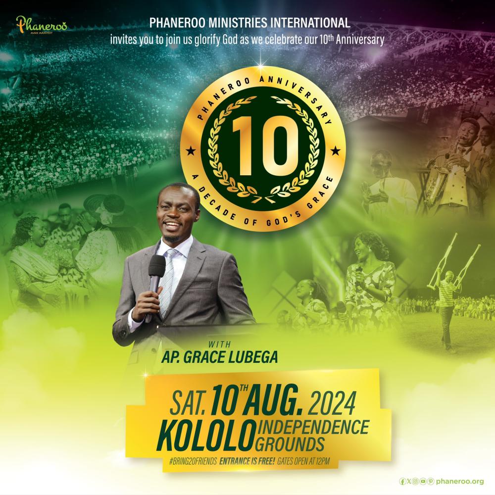 Phaneroo Ministries International - 10 Year  Anniversary 