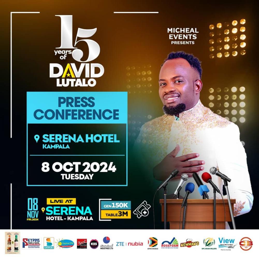 15 Years of David Lutalo Concert