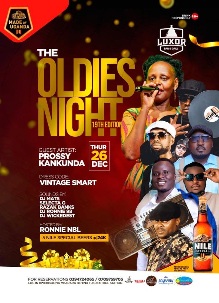 The Oldies Night: Mbarara
