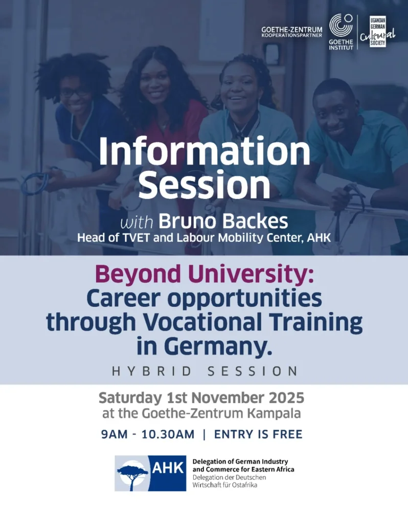 Career Opportunities session: gain technical skills and secure employment in Germany.