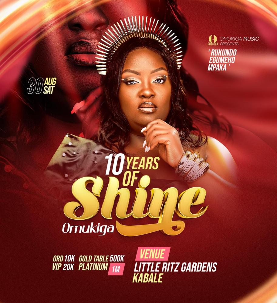 10 Years of Shine Omukiga