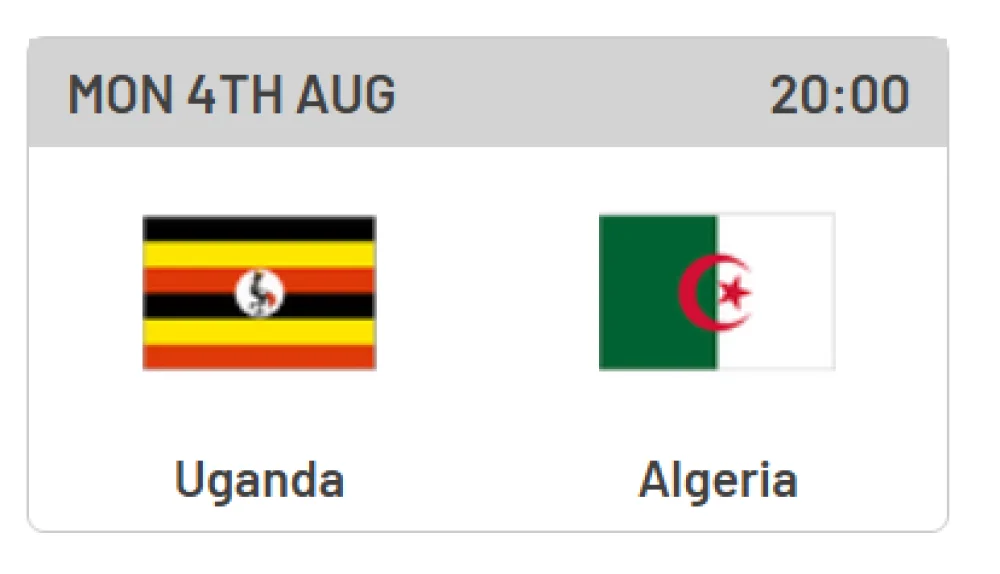 Uganda Vs Algeria: CHAN 2025 Fixtures