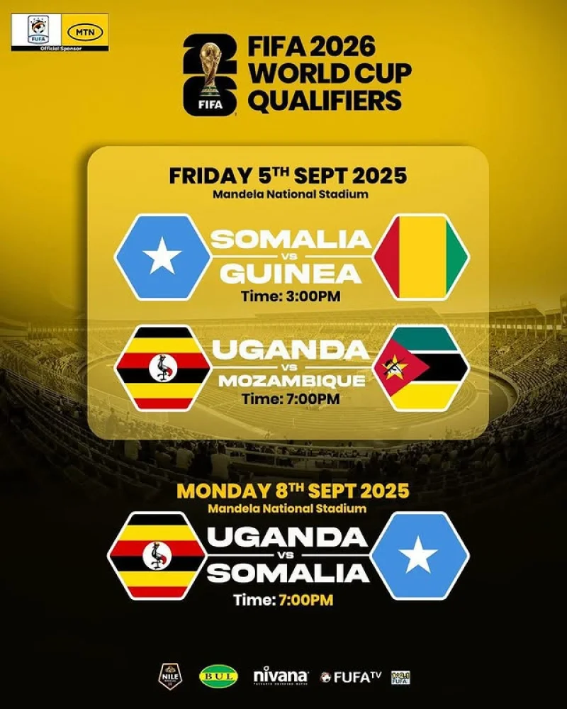 Somalia Vs Guinea: FIFA 2026 World Cup Qualifiers