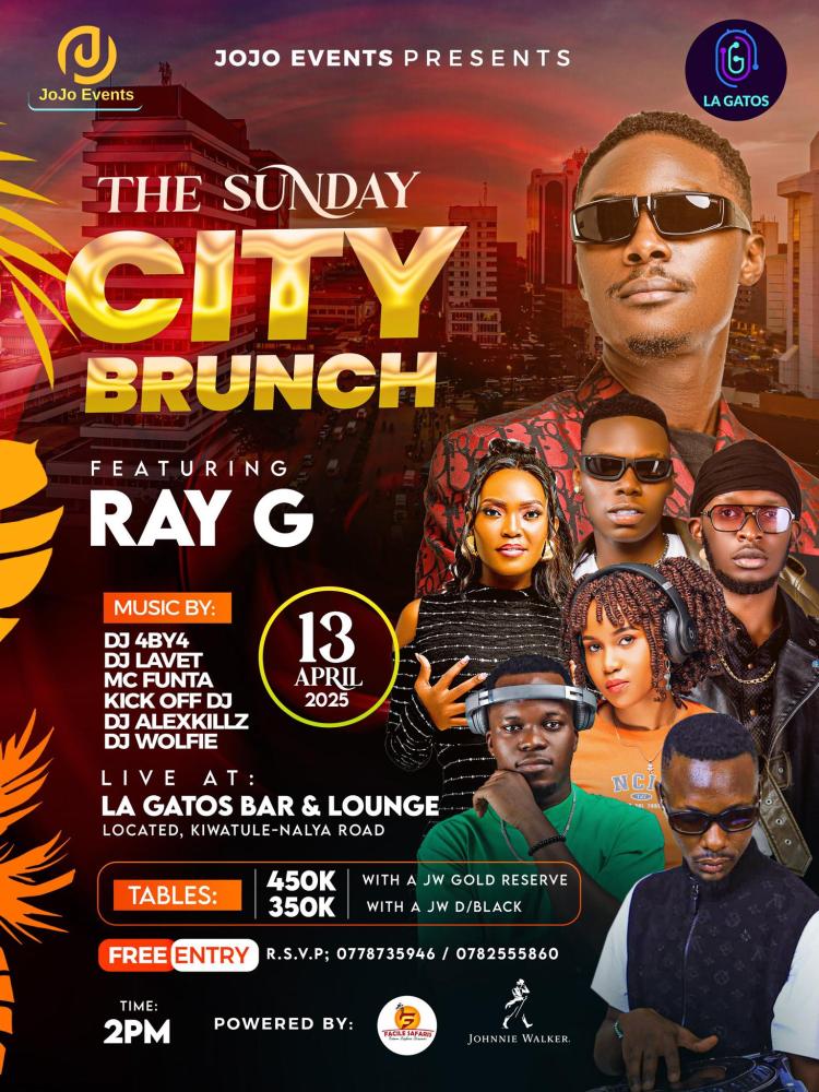 The Sunday City Brunch ft Ray G