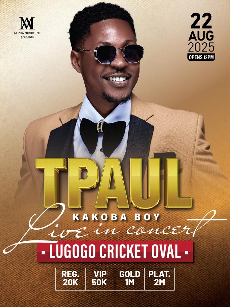 T Paul Live in Concert - Kampala 2025