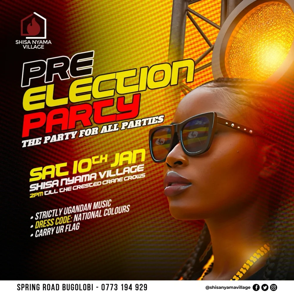 Pre Election Party 🇺🇬🔥
