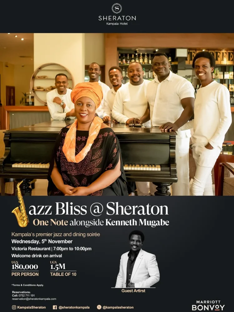 Jazz Bliss @Sheraton: One Note ALongside Kenneth Mugabi