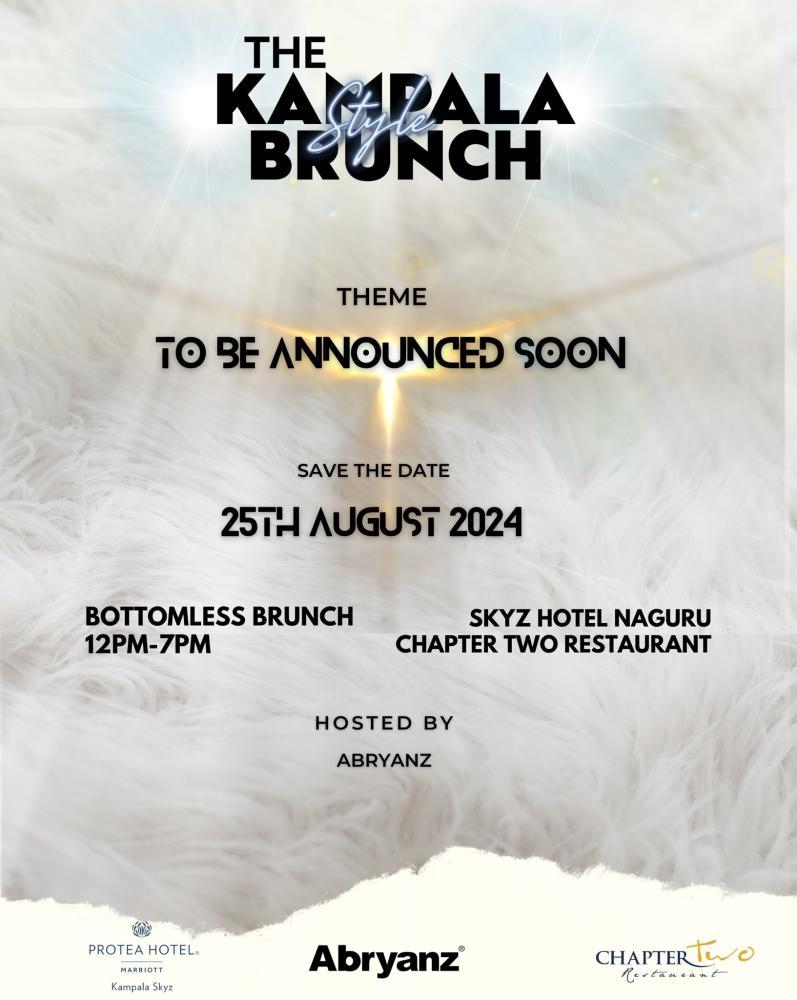 The Kampala Style Brunch: August 2024