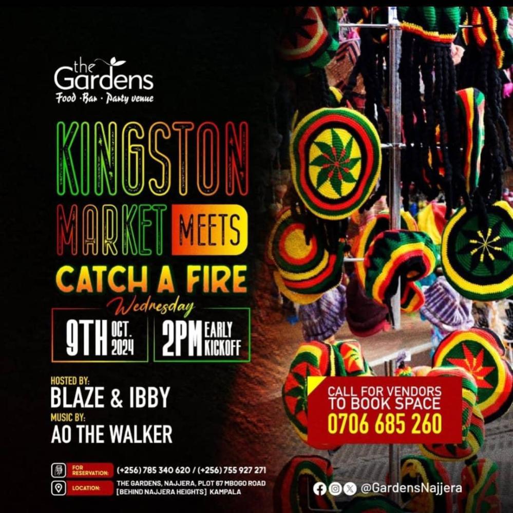 Kingston Meets Catch A Fire Wednesday