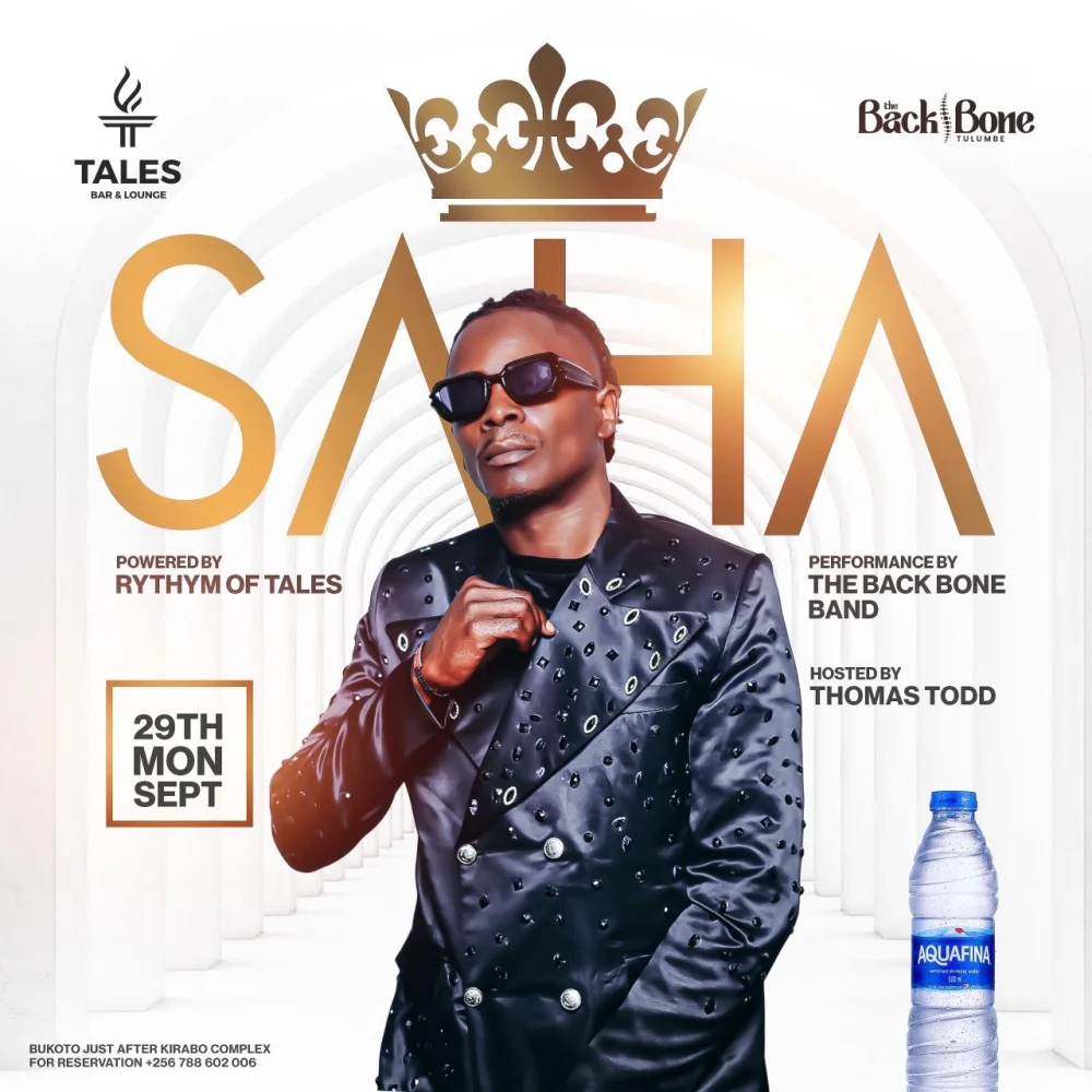 King Saha  and The BackbonenBandUG at Tales Lounge