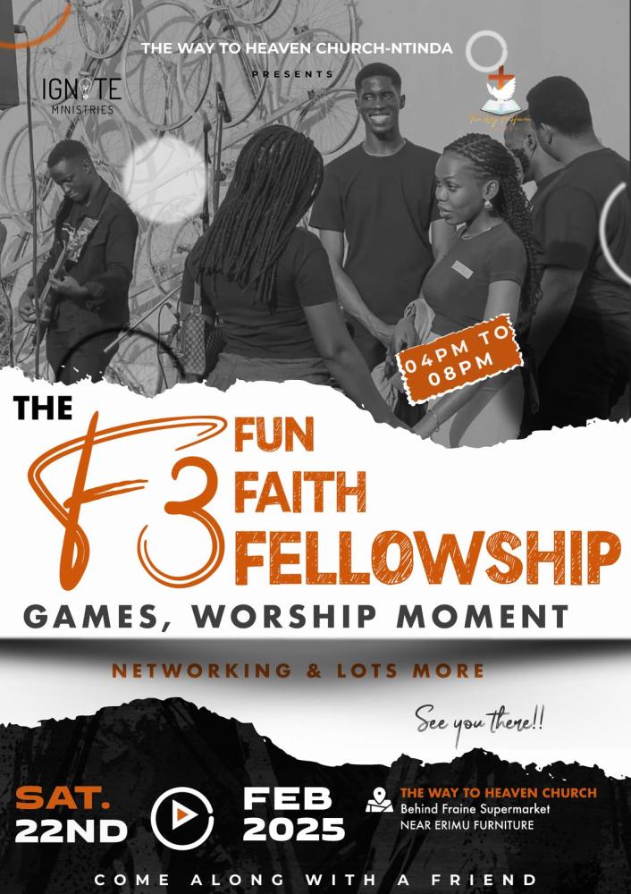 The 3F: Fun, Faith & Fellowship: Games, Worship Moment