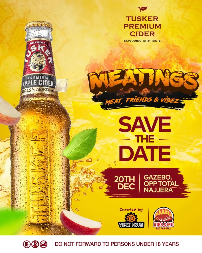 Tusker Premium Cider Meatings: Meat, Friends & Vibes
