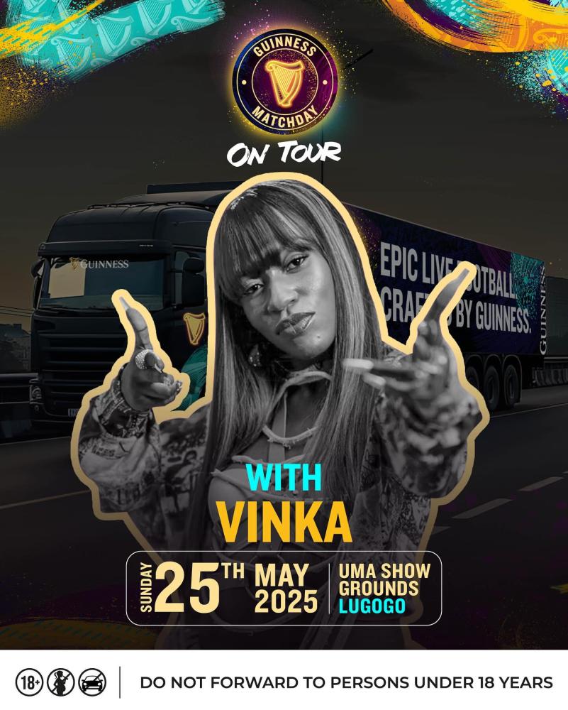 Guinness Matchday on Tour with Vinka